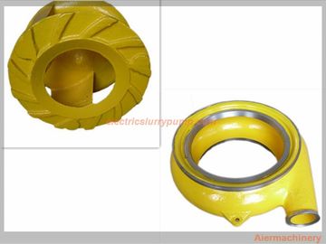 De rode Gele de Pompdelen van de Kleuren Horizontale Dunne modder van Centrifugaalpomp snakken Levensduur leverancier